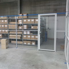 Cloison grillagé