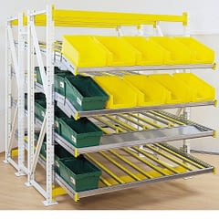 Stockage dynamique pour le picking
