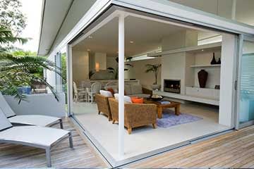 Baies vitrées en PVC