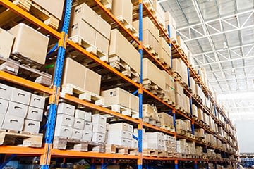 Rayonnage pour bacs / cartons